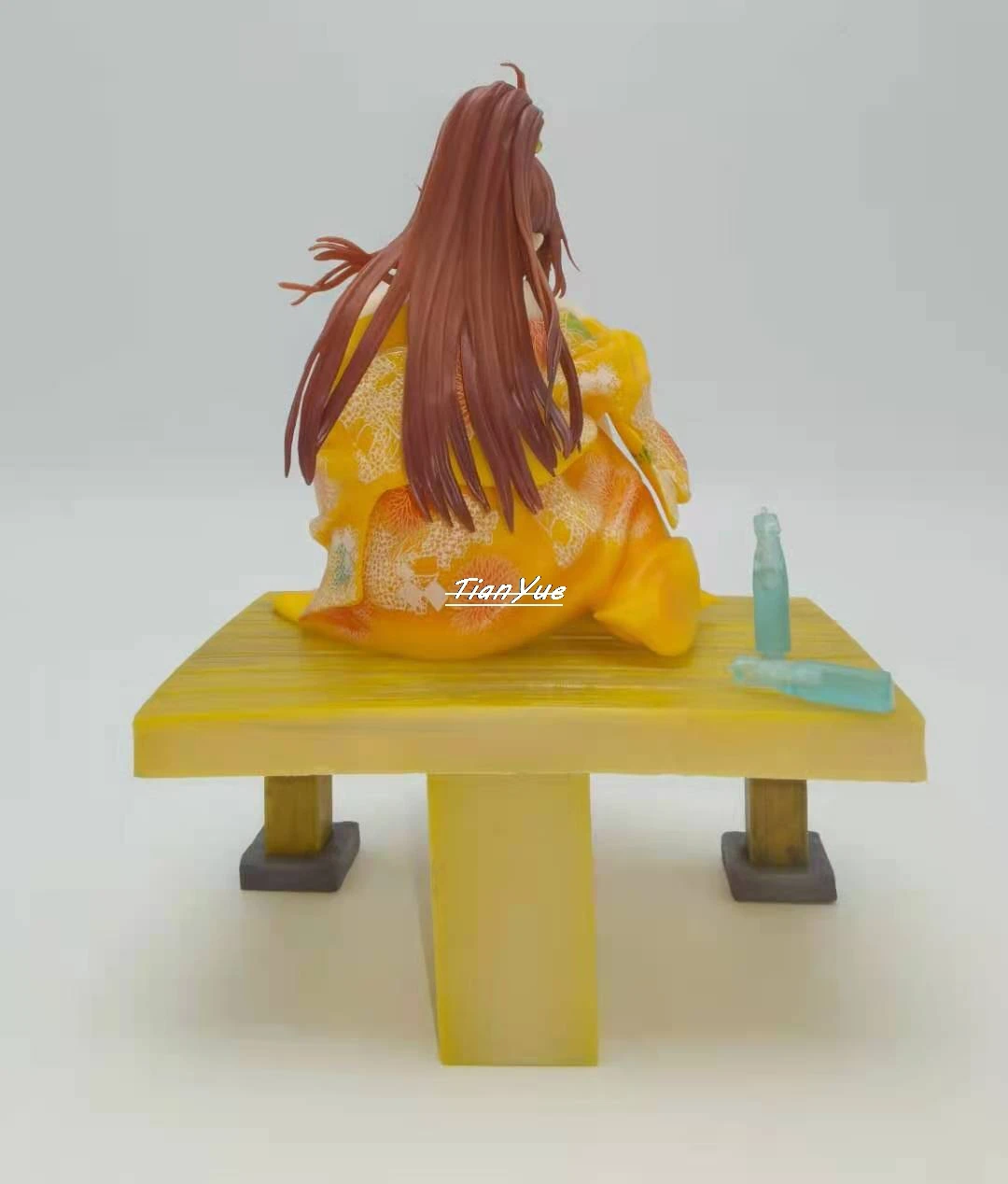 Anime Native Girl Sitting Kimono ver. Girls PVC 1/6 Action Figures Toys 21cm |