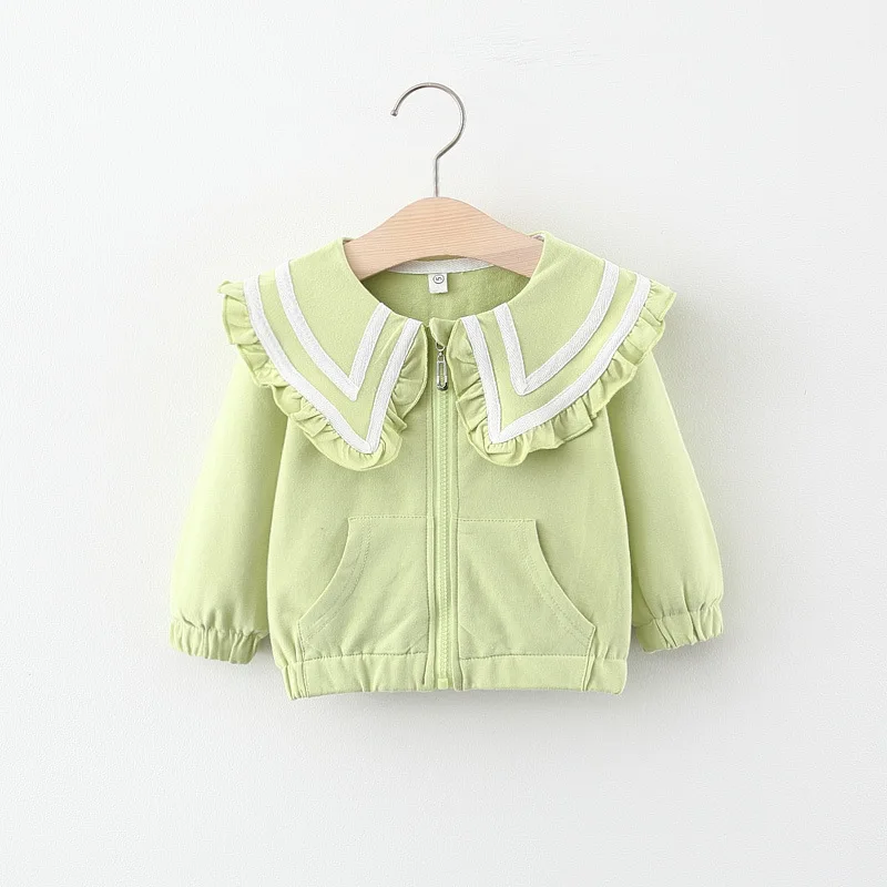 Spring newborn baby girl clothes outfit sports cardigan sweater jacket coat for clothing 1st birthday outerwear |
