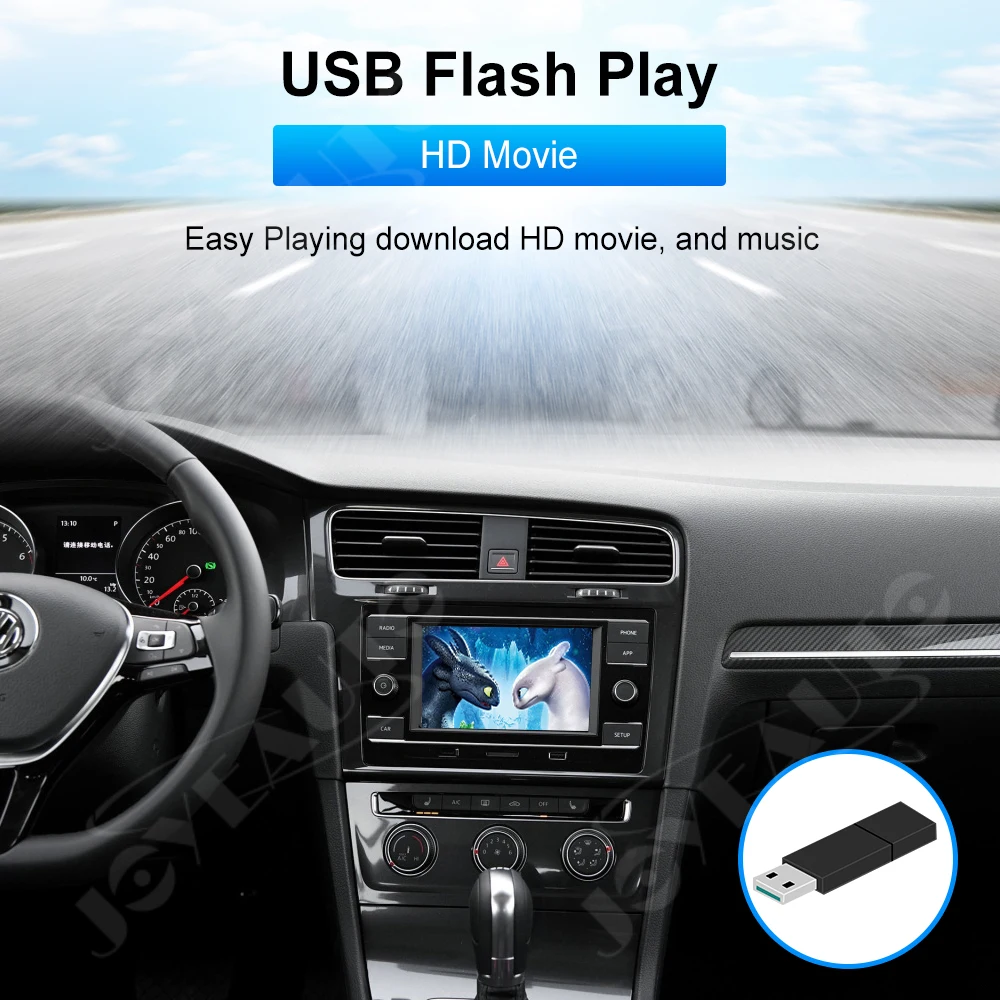 

JoyeAuto Wireless Carplay For Volkswagen Golf Tiguan Teramont Phideon Polo 2015 2017 2018 2019 Android Auto Car Play Module Box