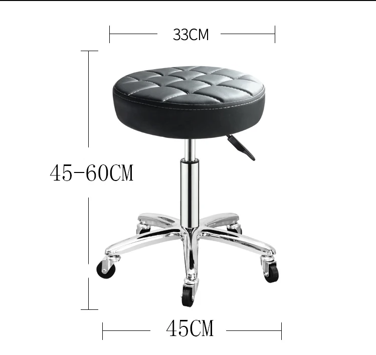 Rotating lift back salon chair high bar stool home fashion creative beauty round swivel | Мебель