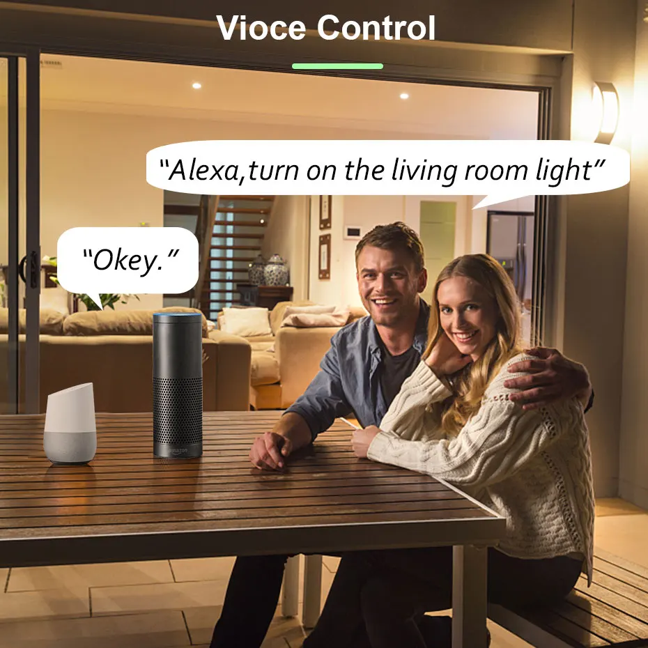 Tuya Rocker Switch Smart Wifi Light Wrok With Alexa /Google Home No Neutral Wiring 1 2 3 Gang Power On/Off Switches | Обустройство