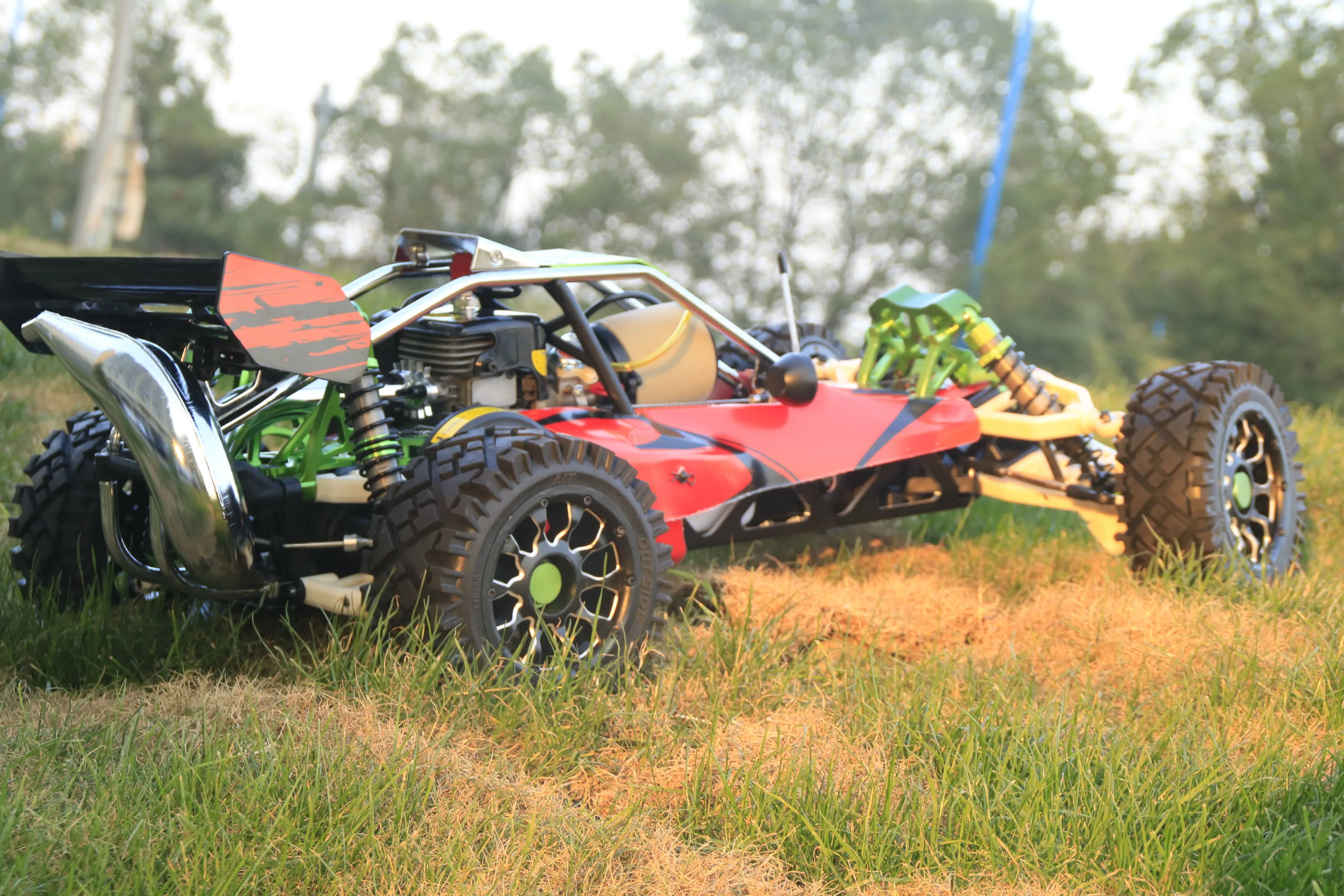 1/5 масштаб Rofun 320AG бензиновый Багги RTR 32cc двигатель с ЧПУ металлический кронштейн и нейлоновые детали в сборе завершены