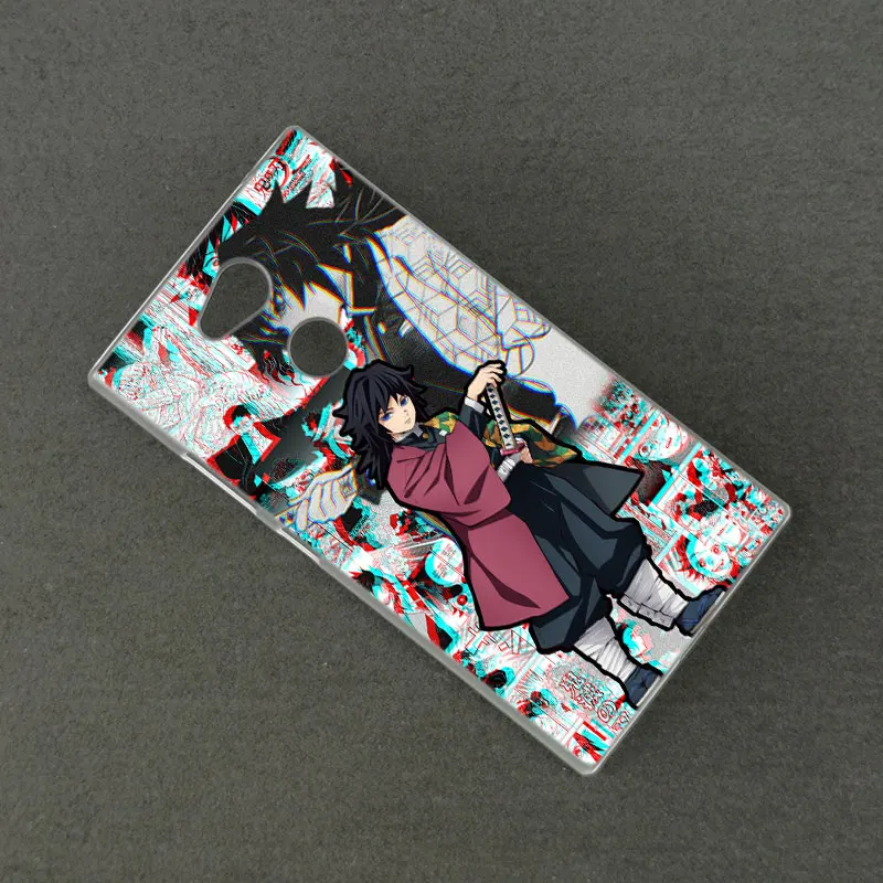 anime kimetsu no yaiba case for sony xperia x xa xa1 xa2 ultra l1 l2 l3 xz3 m4 aqua z3 z5 premium e5 xz xz1 xz2 compact cover free global shipping
