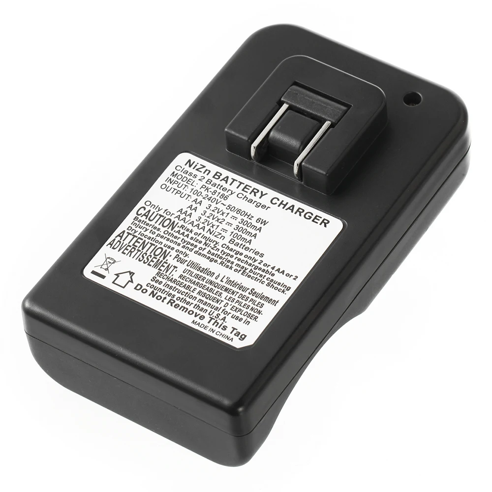 8pcs pkcell aaa rechargeable battery 900mwh 1 6v ni zn 3a aaa batteries nizn battery charger for aaaaa battery free global shipping