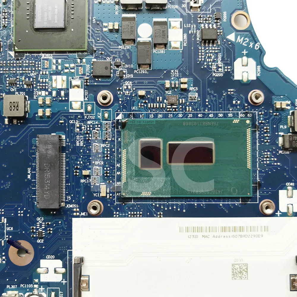 Материнская плата LSC для ноутбука Lenovo G70 80 3205U CPU GT920M GPU AILG1 NM A331 5B20H70688 DDR3L 100%