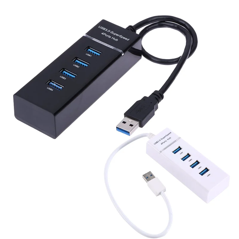 

USB hub adapter 3.0, 4-port distributor laptop high-speed PC, computer accessories, 1 set.