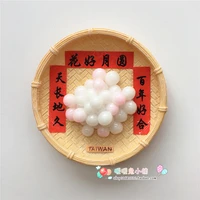 taiwan spend a full moon wedding creative resin refrigerator magnets three dimensional magnetic stickers