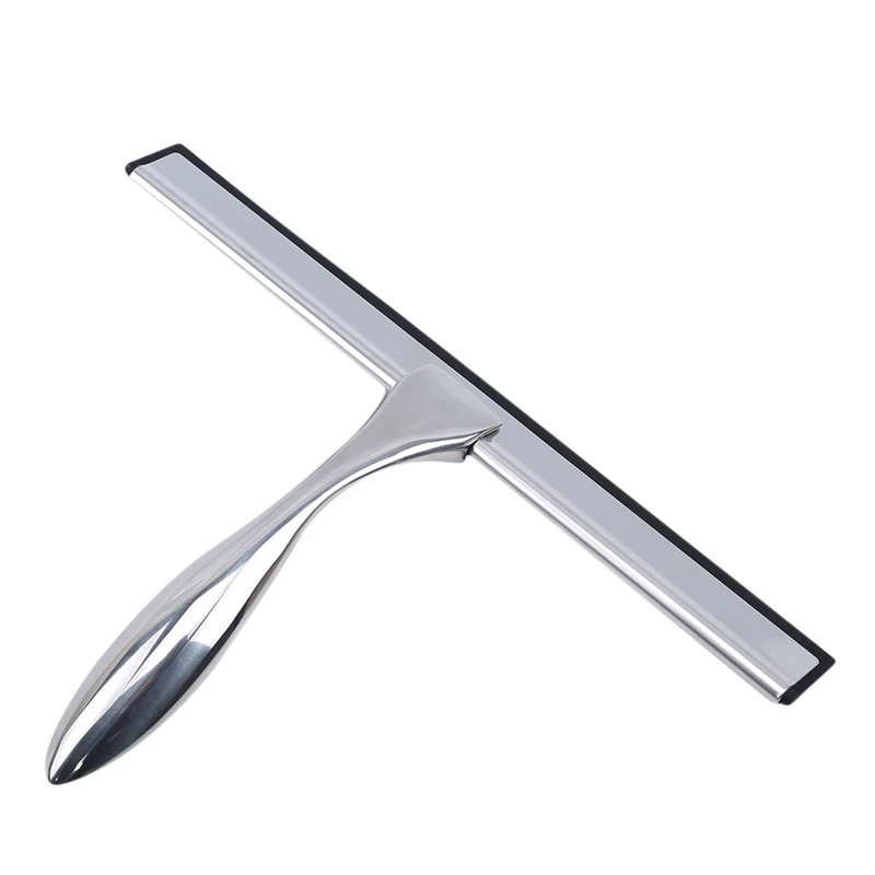 

Stainless Steel Squeegee Glass Window Cleaner Car Wiper Suction Hook Removal Of Steam Cleaning Brush
