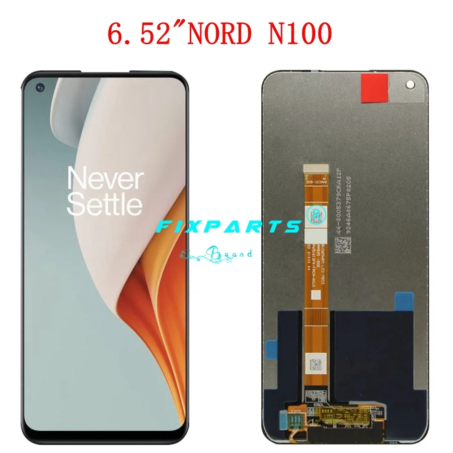 Оригинал для Oneplus Nord N10 5G ЖК дисплей NORD N100 кодирующий преобразователь сенсорного