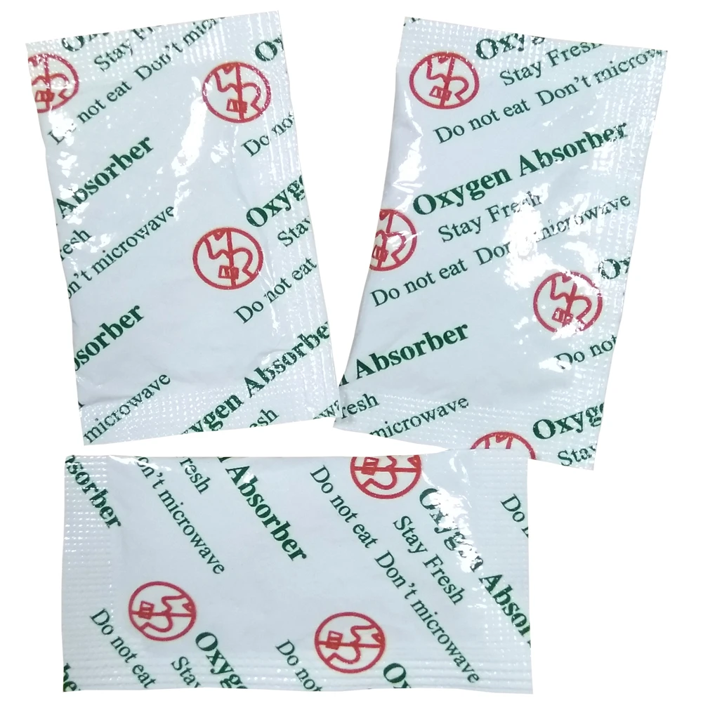 Кислородный поглотитель пищевого класса 300cc-50 упаковок для сохранения свежести