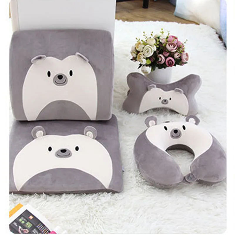 Массажная подушка массажер для шеи тепловая электрическая Расслабляющая