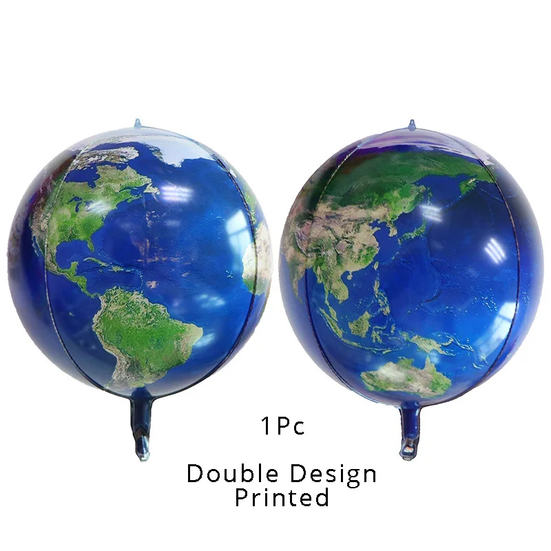 1pcs balloon Принадлежности для космоса, вечерние, водонепроницаемые наклейки, декор для детей, подарок на день рождения, вечерние украшения и мероприятия - Цвет: 1pcs balloon