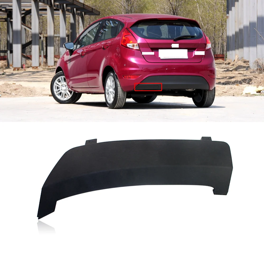 Крышка QX для хэтчбека Ford Fiesta MK7 2009-2013 передний/задний бампер с крючком буксировки