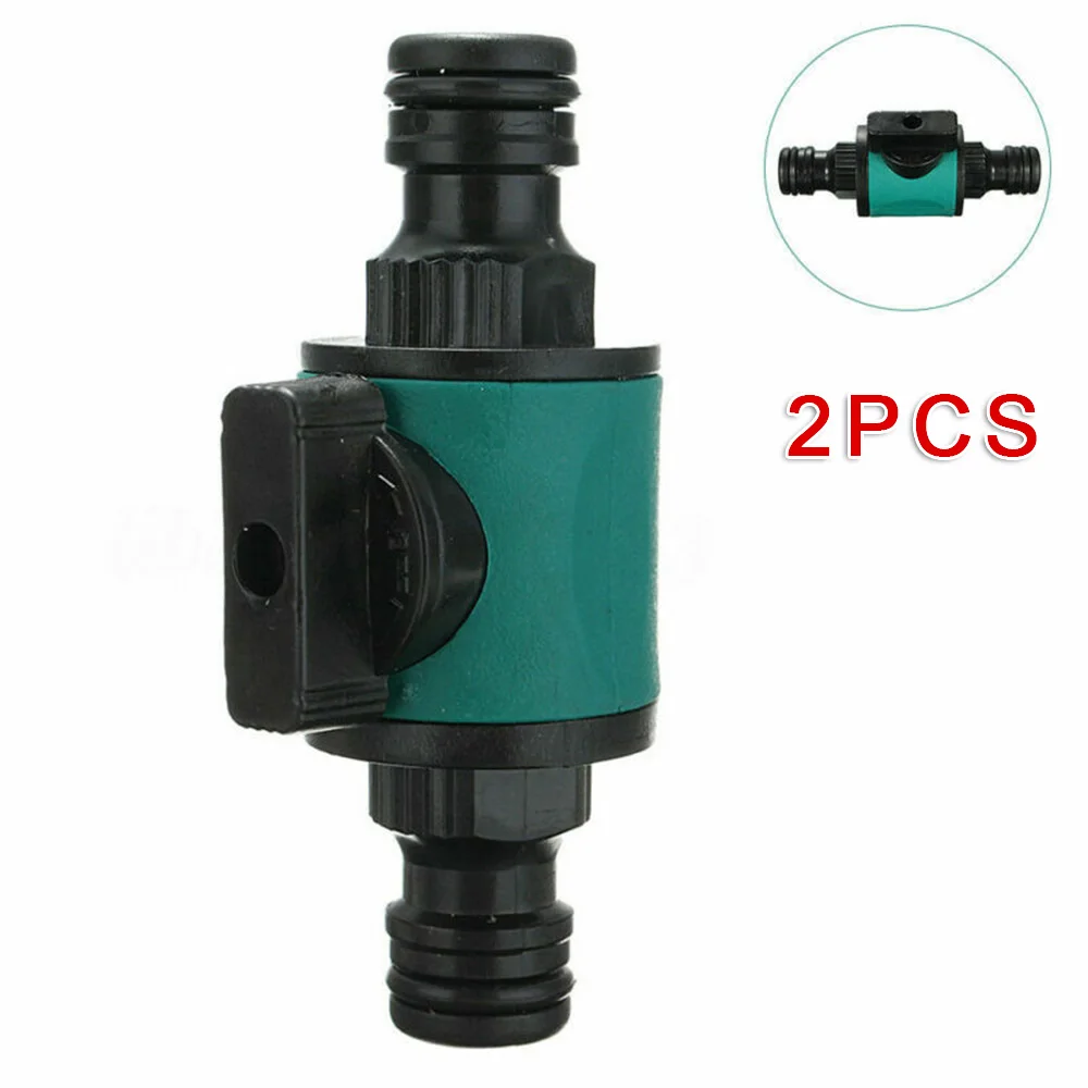 

Garden Shut Off Valves Hose Pipe In line Tap Fitting Quick Outdoors 2-Way