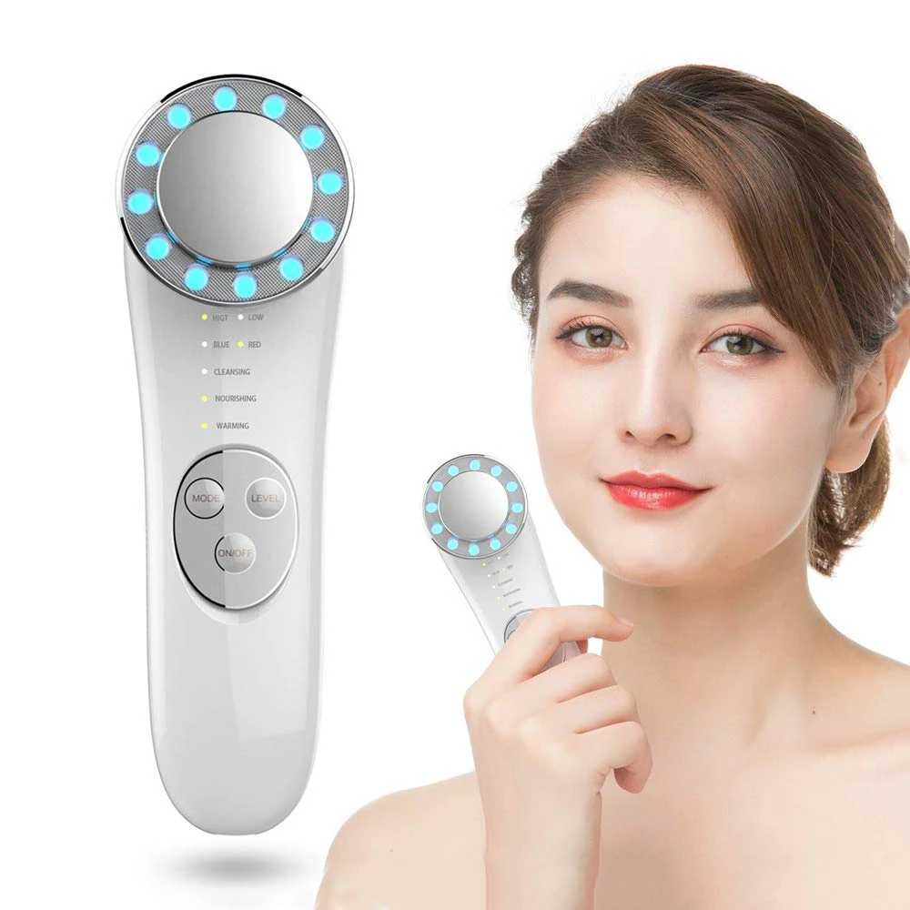 

Ultrasonic Vibration Cleaning Facial Massager Skin Care Tools Anti Wrinkle Face Lift Beauty Machine Skin Rejuvenation
