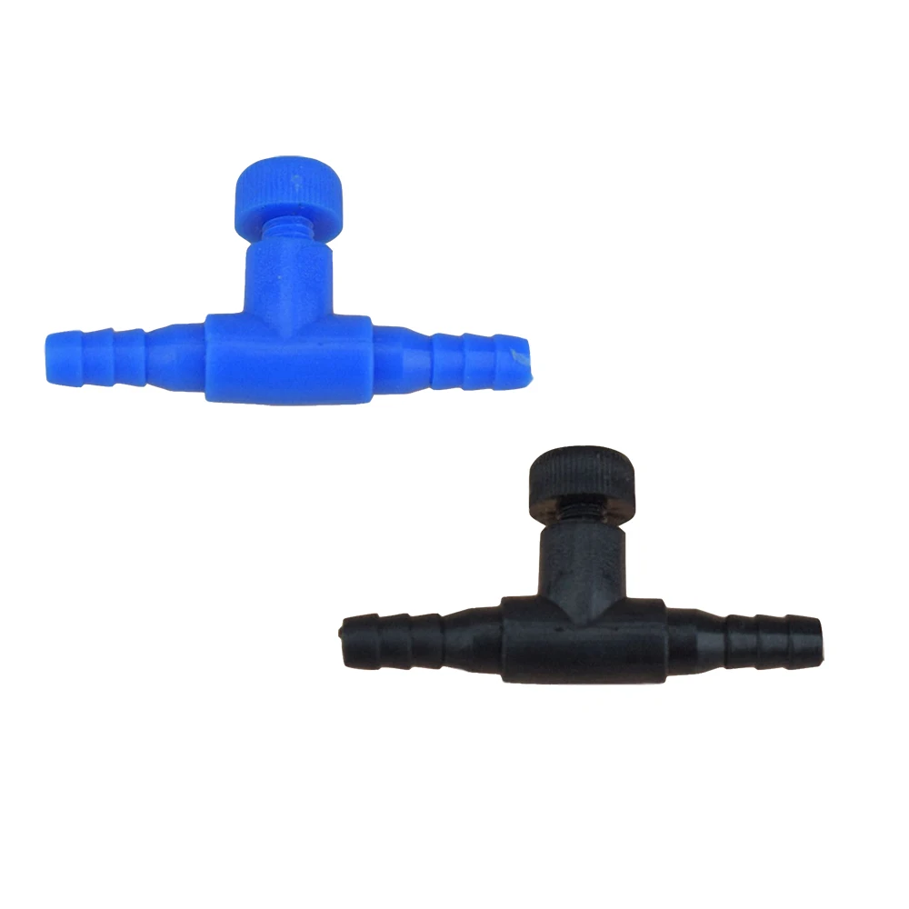4 мм Т образный аквариумный воздушный линейный трубный соединитель пластиковый