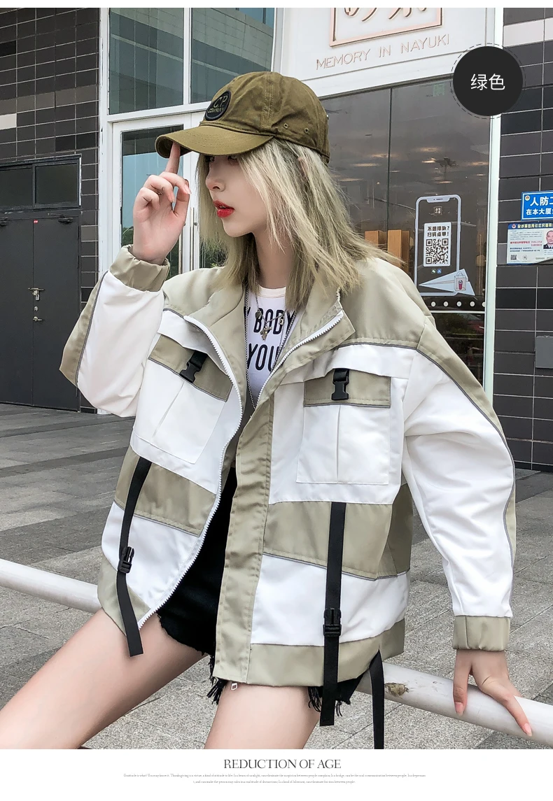 Свободное пальто Женская Осенняя куртка для отдыха Harajuku Casaco Feminino уличная Bts ривердейл пальто и куртки женские