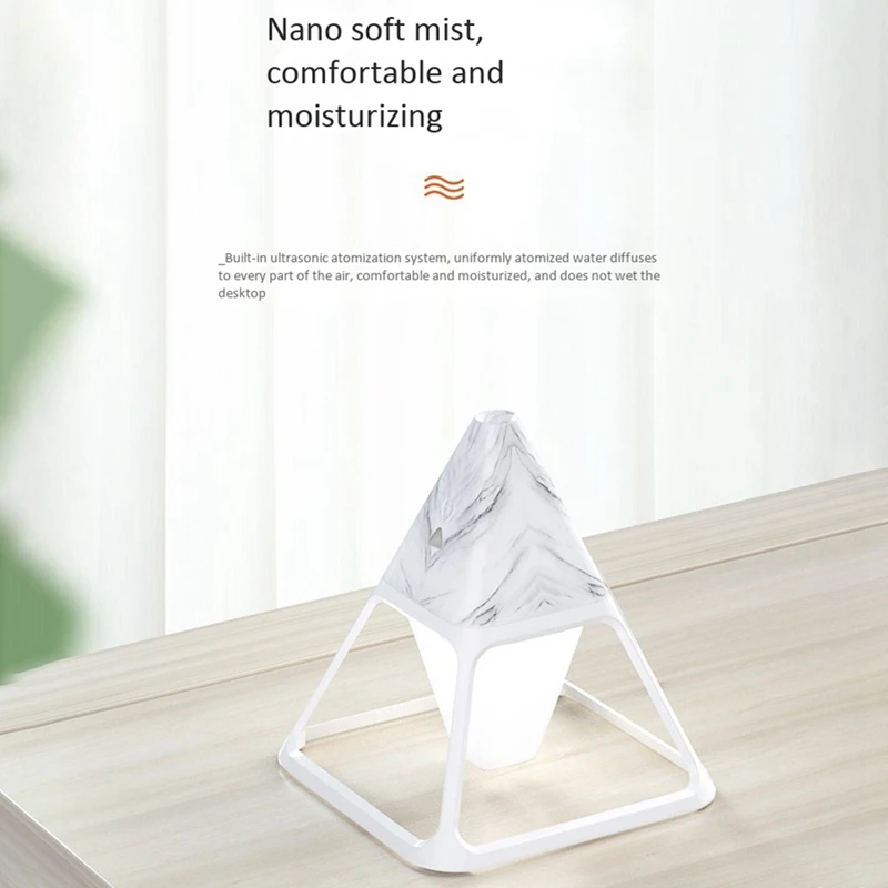 

Portable Air Humidifier Night Light USB Purifier Aromatherapy Aroma Essential Oil Diffuser for Home Decor