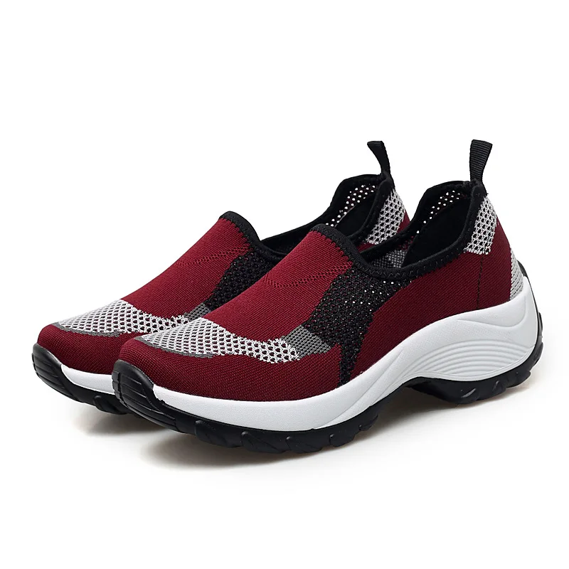 

2021 New Women Casual Shoes Women's Sport Shoes Female Brand Sneakers Woman Running Shoes Breathable Antislip Light Flats