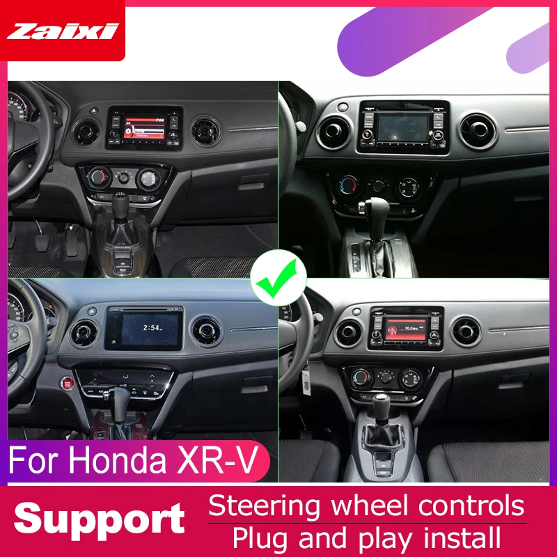 ZaiXi Android автомобильный мультимедийный плеер 2 din автомобильное радио для Honda XR V 2013 ~