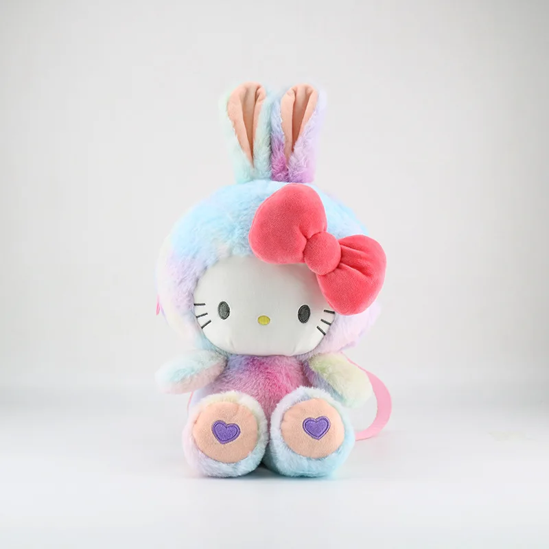 Transformed Cat Melody Plush Doll Children's Backpack Lovely Girl's Heart Messenger Bag Travel Kawaii Filled | Игрушки и хобби