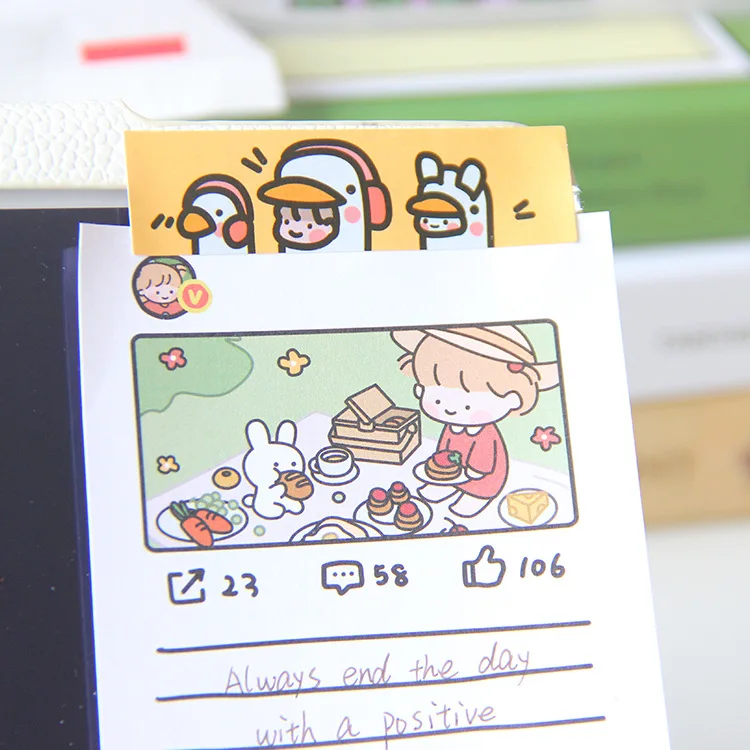 Ins с персонажами из мультфильмов изображением кролика Банни Милые наклейки