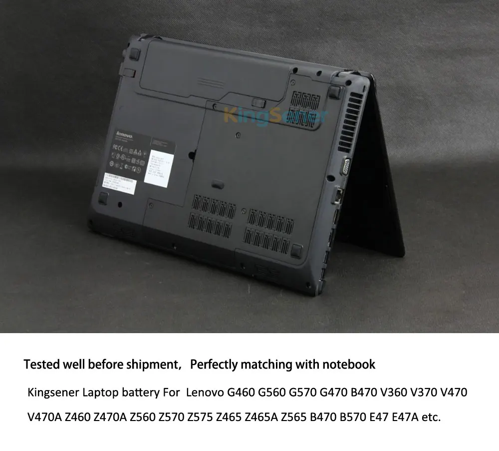 Новый аккумулятор KingSener L09S6Y02 для ноутбука Lenovo IdeaPad G460 G470 G570 G560 V360 V370 V470 Z460 Z465 B470 B570
