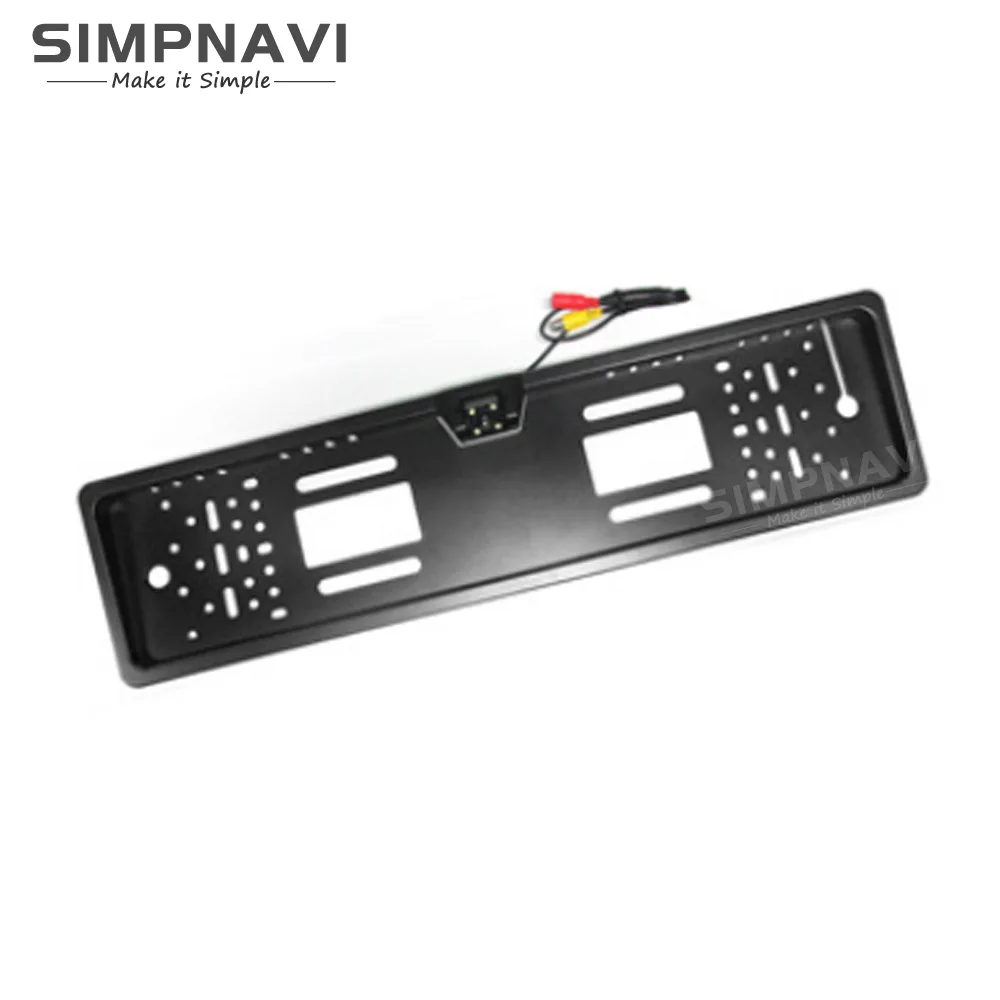 Рамка номерного знака европейского стандарта камера заднего вида с 4