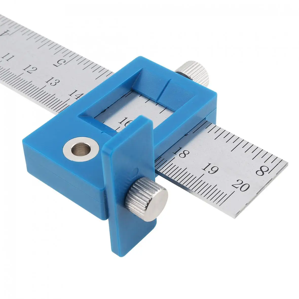 

16 Inch Multifunctional Adjustable DIY Woodworking Hole Punching Locator Cabinet Handle Installation /Woodworking Opening Punch