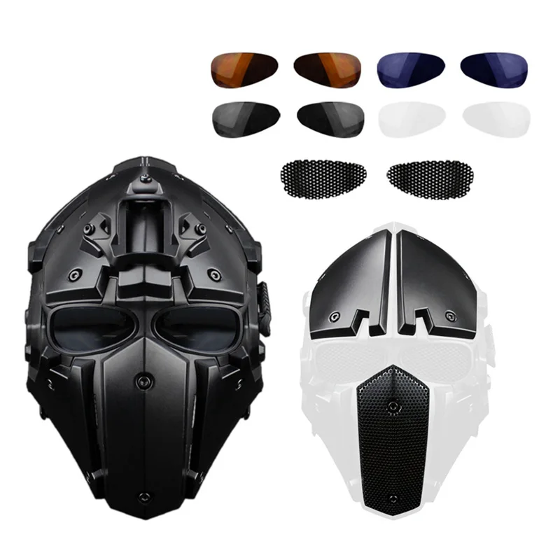 Military Tactical Airsoft Paintball Wargame CS Helmet Full-covered Protective Outdoor Hunting Helmet Army Tactical Helmet