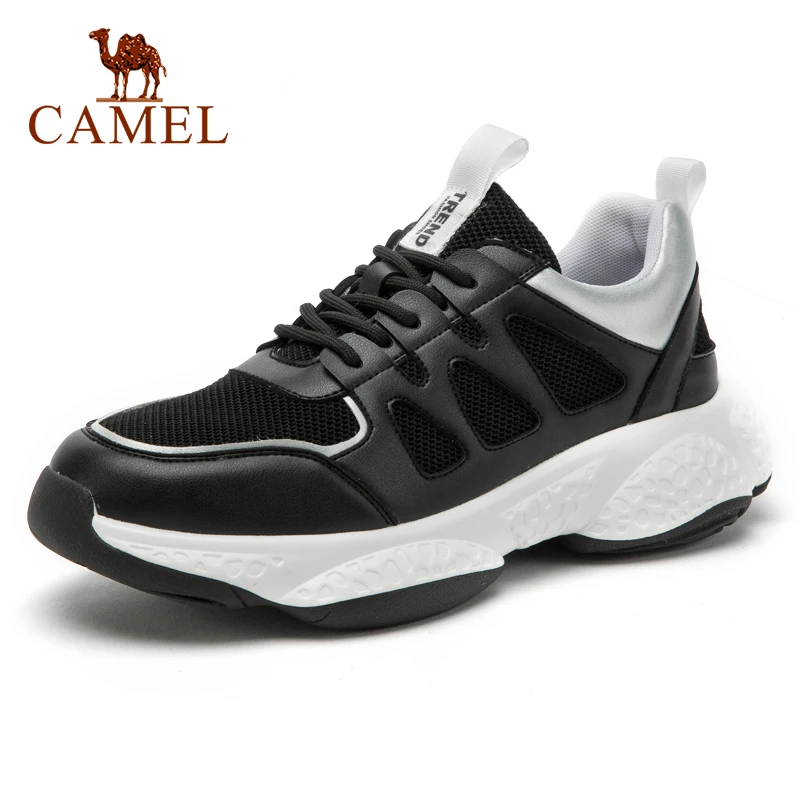 

CAMEL New Arrivals Men Shoes Fashion Sports Shoes Outdoor Male Running Shoes Thick Sole Breathable Mesh All-match Shoes