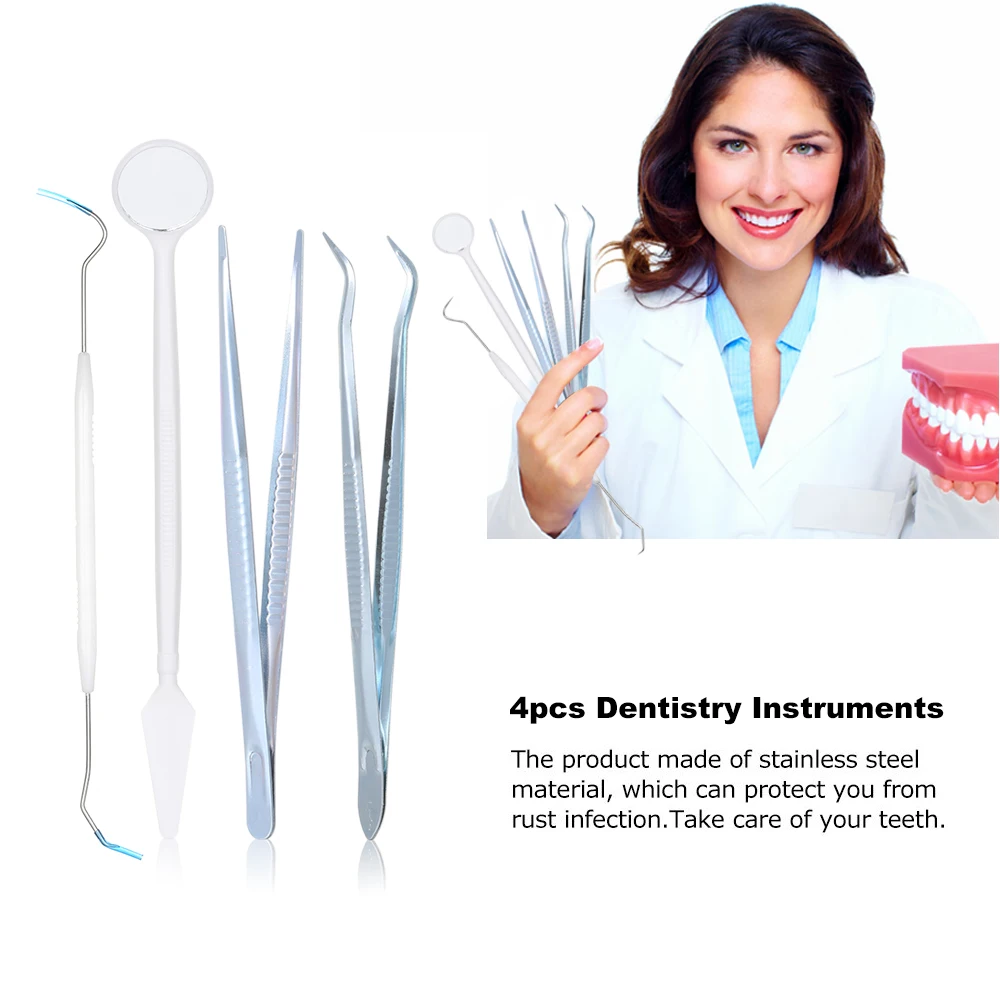 Стоматологический инструмент из нержавеющей стали для ухода за полостью рта
