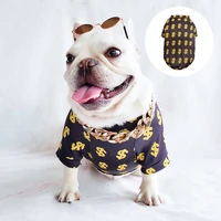 trendy puppy clothes summer thin dollar style teddy clothes suitable for pets corgi bichon small dog puppies