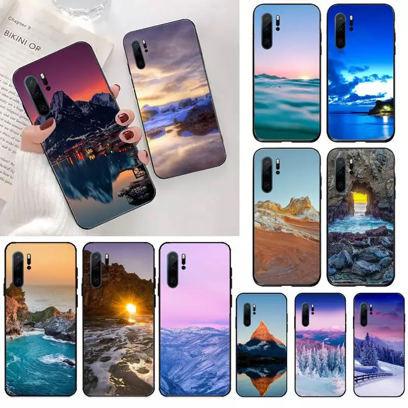 

Scenic spots and historic sites Phone Case For Huawei honor Mate 10 20 30 40 i 9 8 pro x Lite P smart 2019 Y5 2018 nova 5t