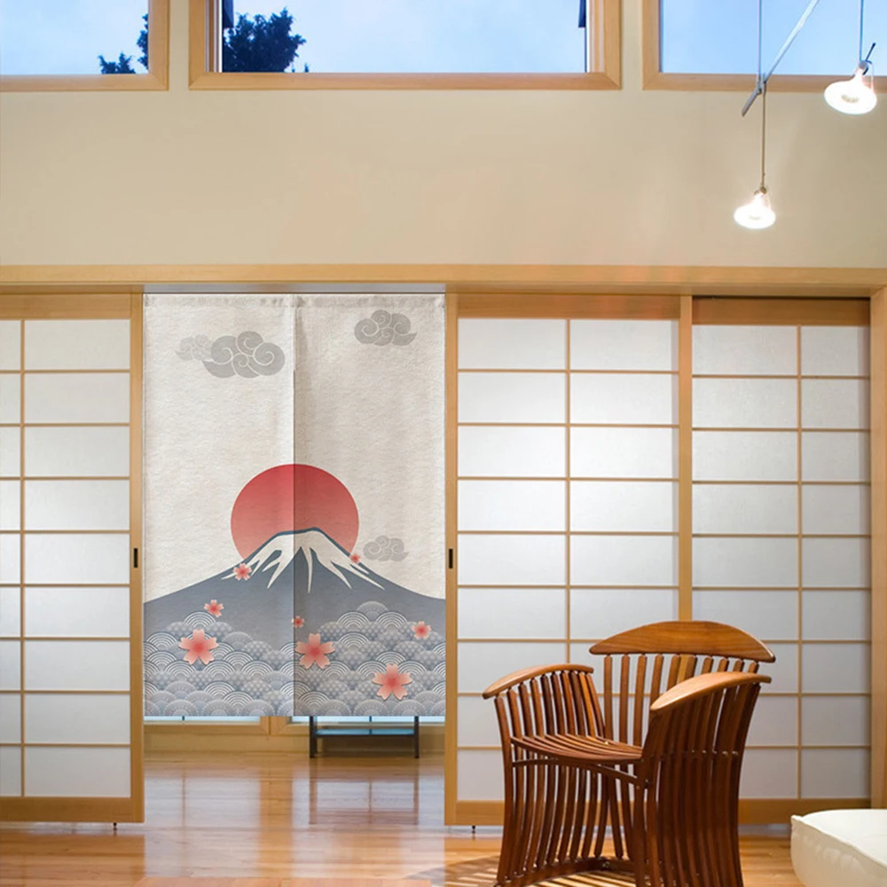 1 шт. в японском стиле занавеска перегородка кухонная ванная лобовое стекло