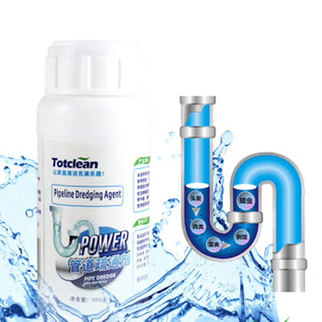 Моющие средства для быстрого слива чистящие кухонного туалета быстропенящаяся