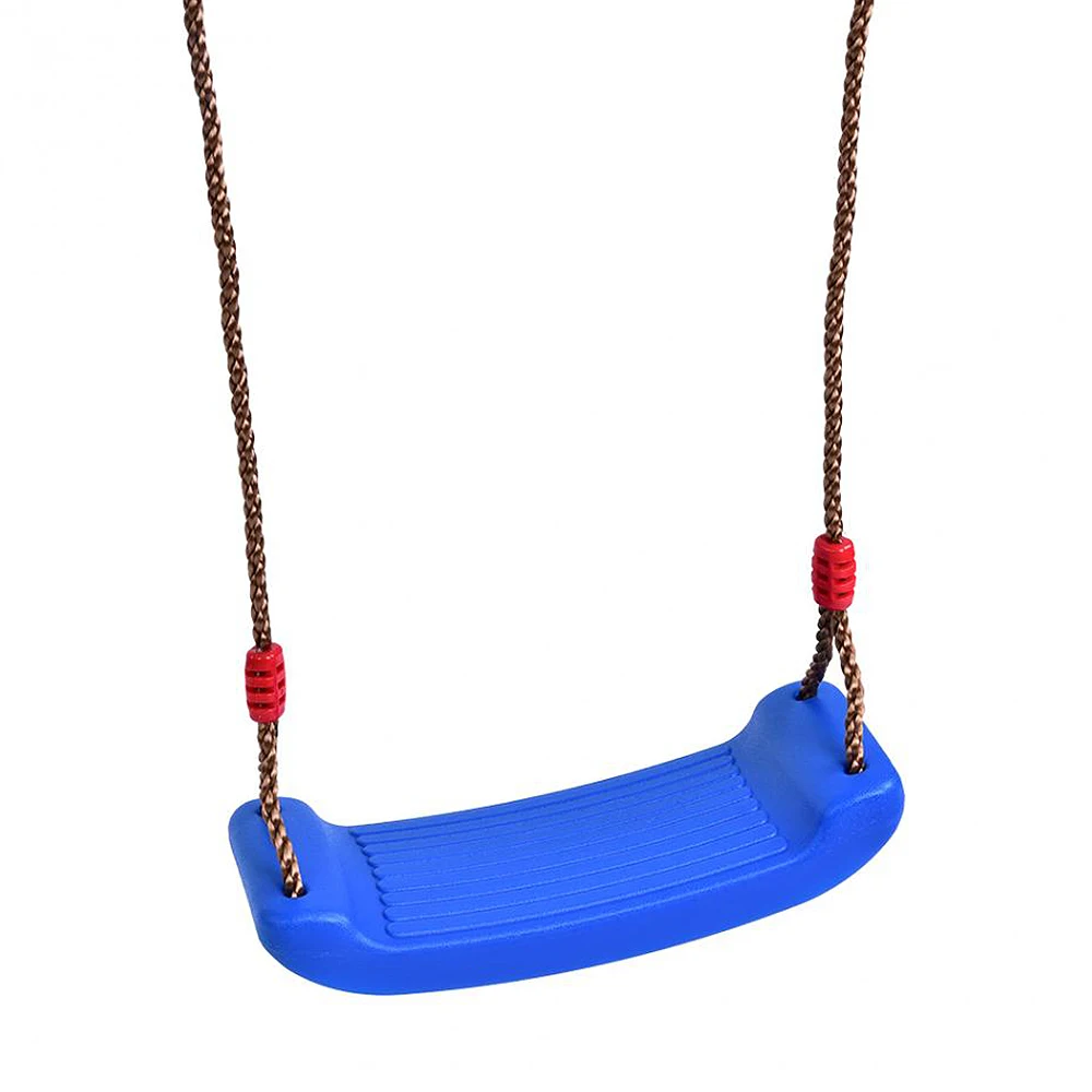 Детские уличные классические садовые качели с веревкой литой ремешок