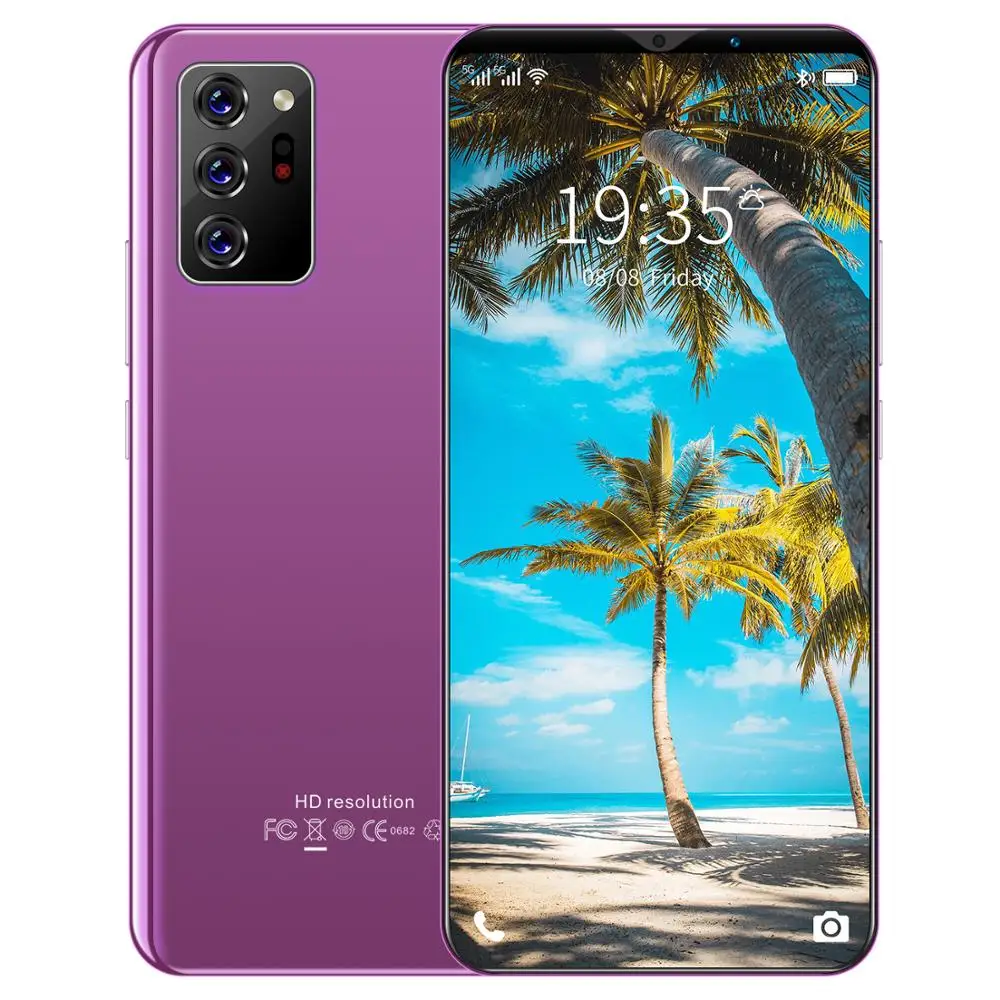 

2020 Galxy Smart Phone Global Version Note30Plus Cellphone 6.1" 4800mah 6 128GB Android10 1080*2320 Dual SIM Card mobile phone