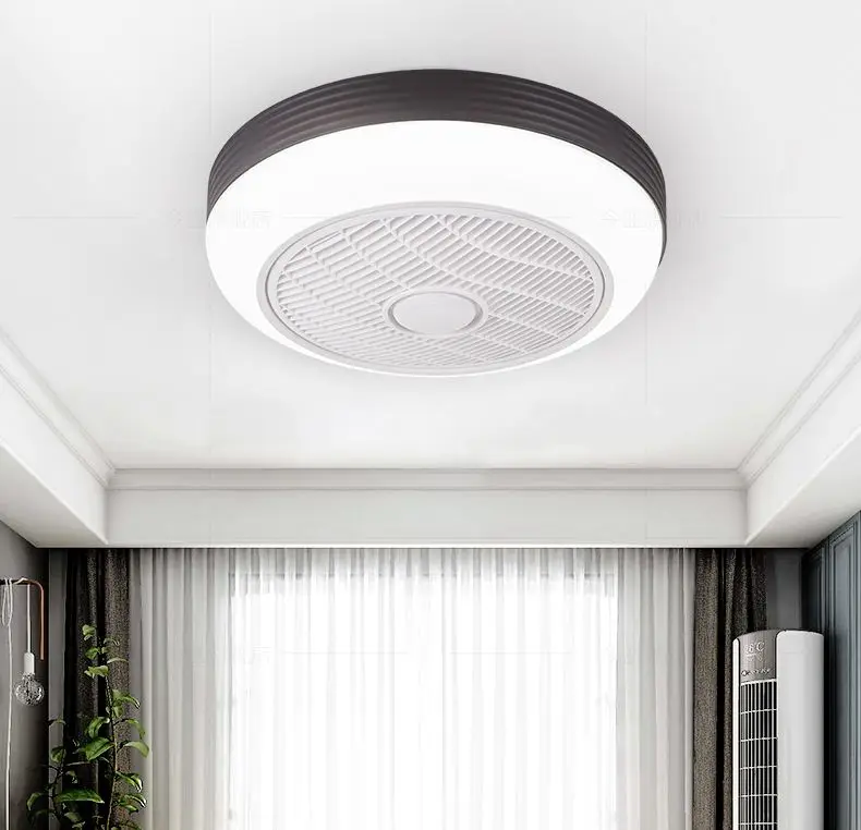 

Nordic ceiling bedroom 220w simple modern 90v-240v ceiling fan light led children's restaurant chandelier