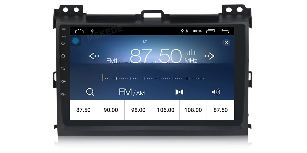 9853 HD Android 9,0 автомобильный DVD gps для Toyota Prado 120 2002-2009 Авторадио gps автомобильный Радио gps центральный мультимедийный в тире головное устройство