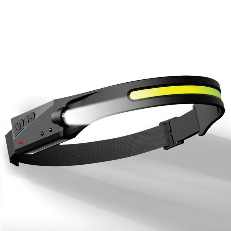 

COB+LED Headlamp Head Lamp Light Torch Flashlight Waterproof USB Rechargeable