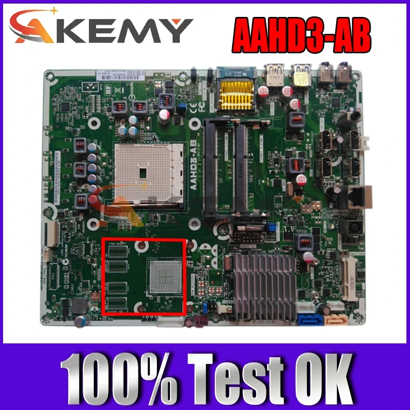 Оригинальный Для HP 23-B030Z AIO материнской платы с чипсетом AMD FM2 AAHD3-AB 655940-001 700543-501
