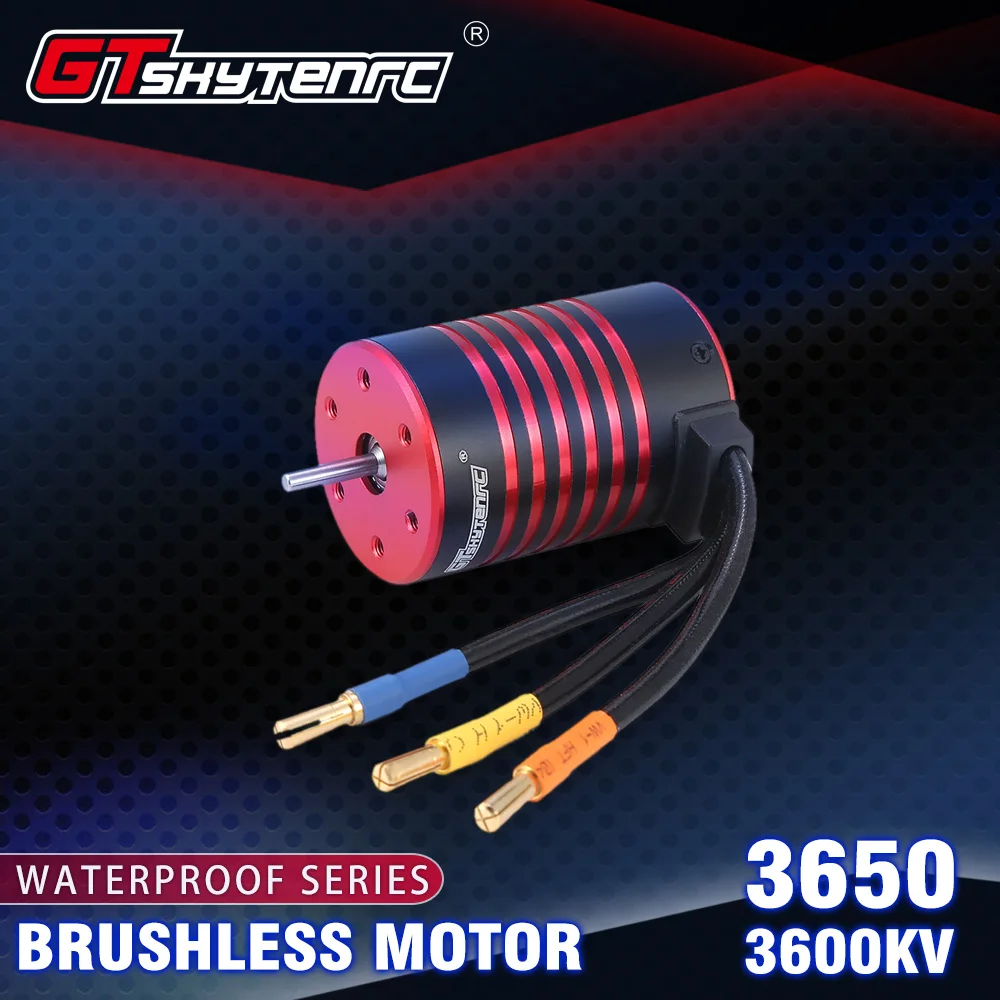 GTSKYTENRC 3650 3600/5200KV бесщеточный двигатель для 1/10 RC автомобиля грузовика управления