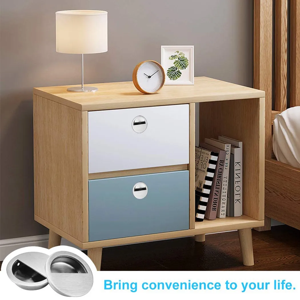 

Elegant Door Handle Excellent Insert Plastic Polished Recessed Flushed