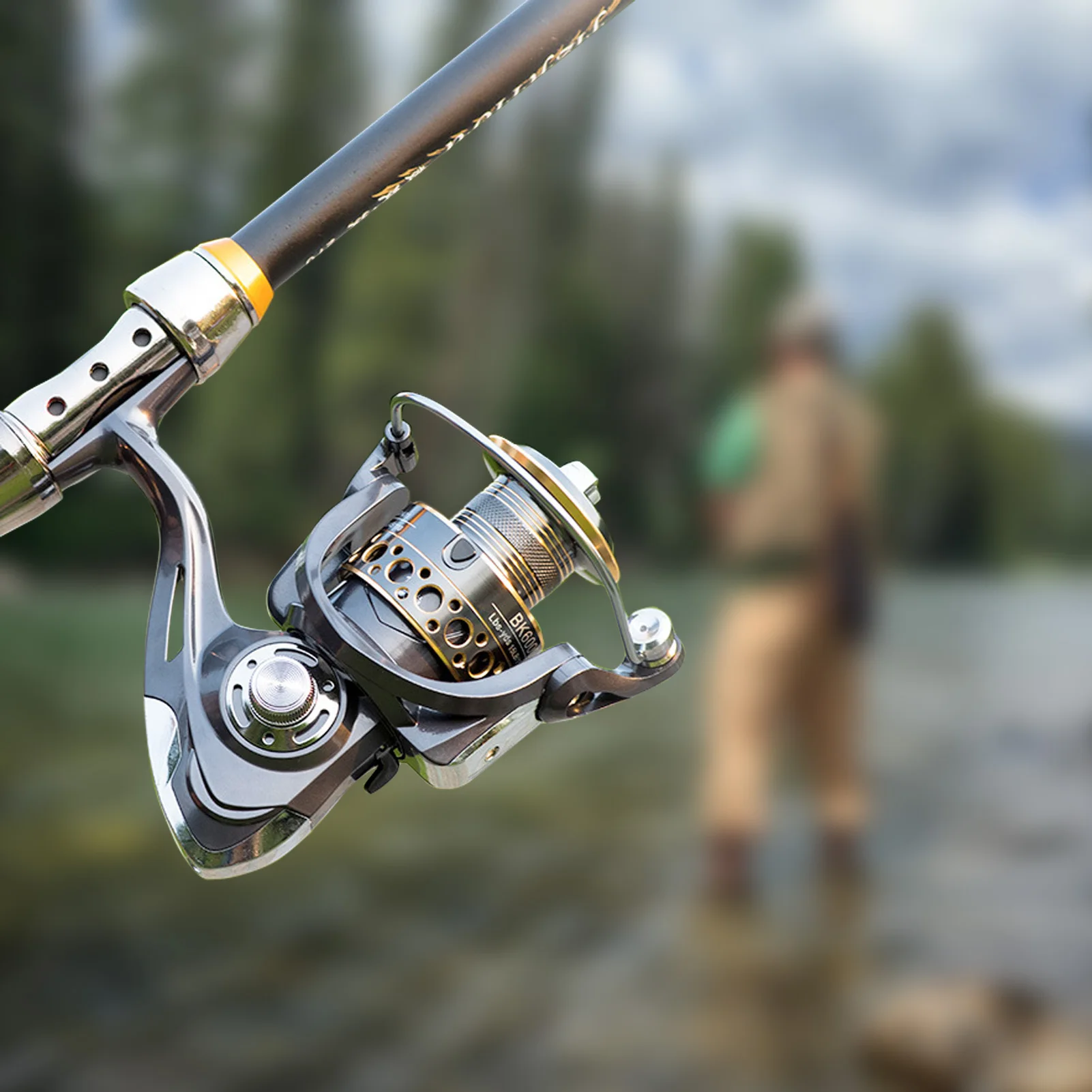 

NEW 2000-7000 Series Fishing Reel Spinning Metal Spool Spinning Wheel for Sea Fishing Trout Carp Pikes fish Fishing pesca