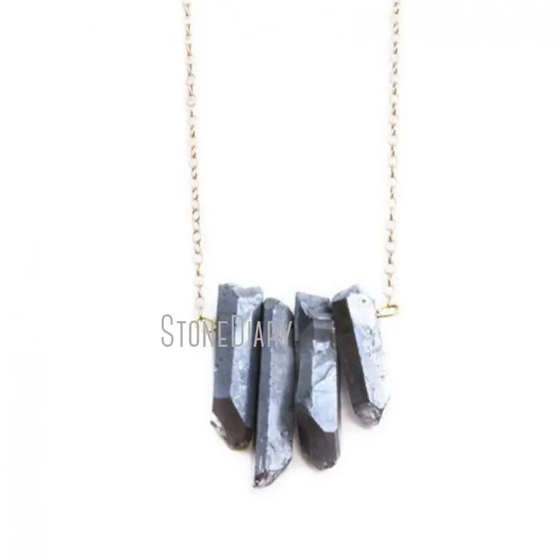 

Ожерелье NM24674 с подвеской из серебра и титана