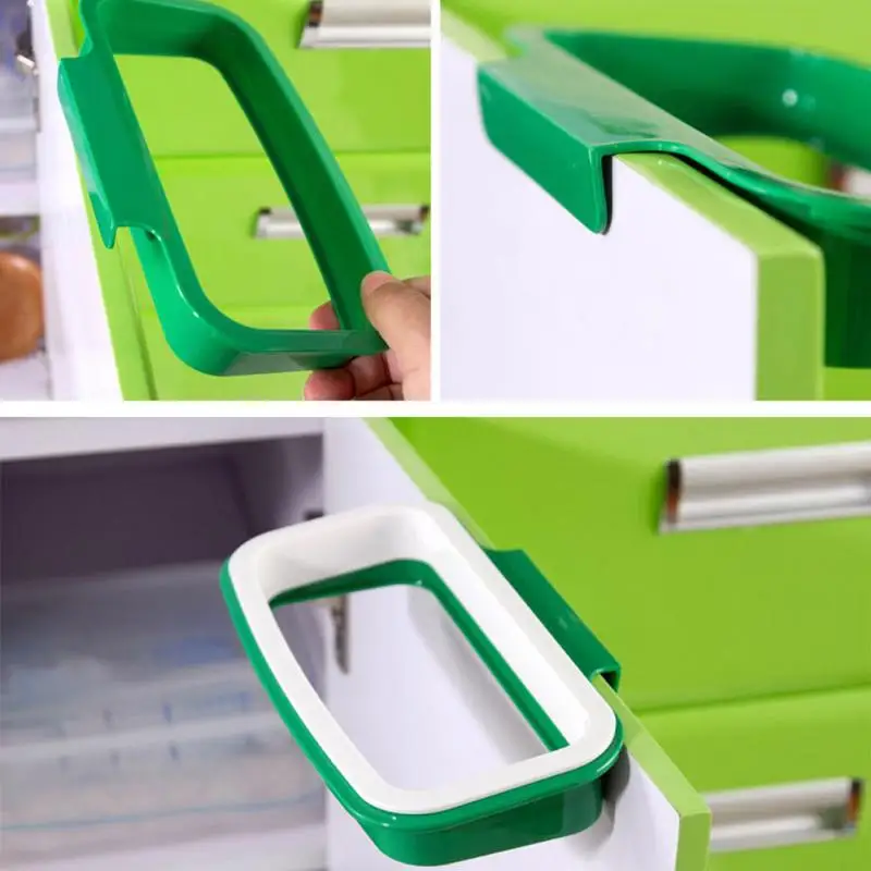 Kitchen Cupboard Back Garbage Bag Rack Door Holder Hanging Trash Tool | Дом и сад