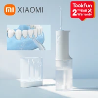 xiaomi mijia meo701 portable oral irrigator dental irrigator teeth water flosser bucal tooth cleaner waterpulse 200ml 1400min