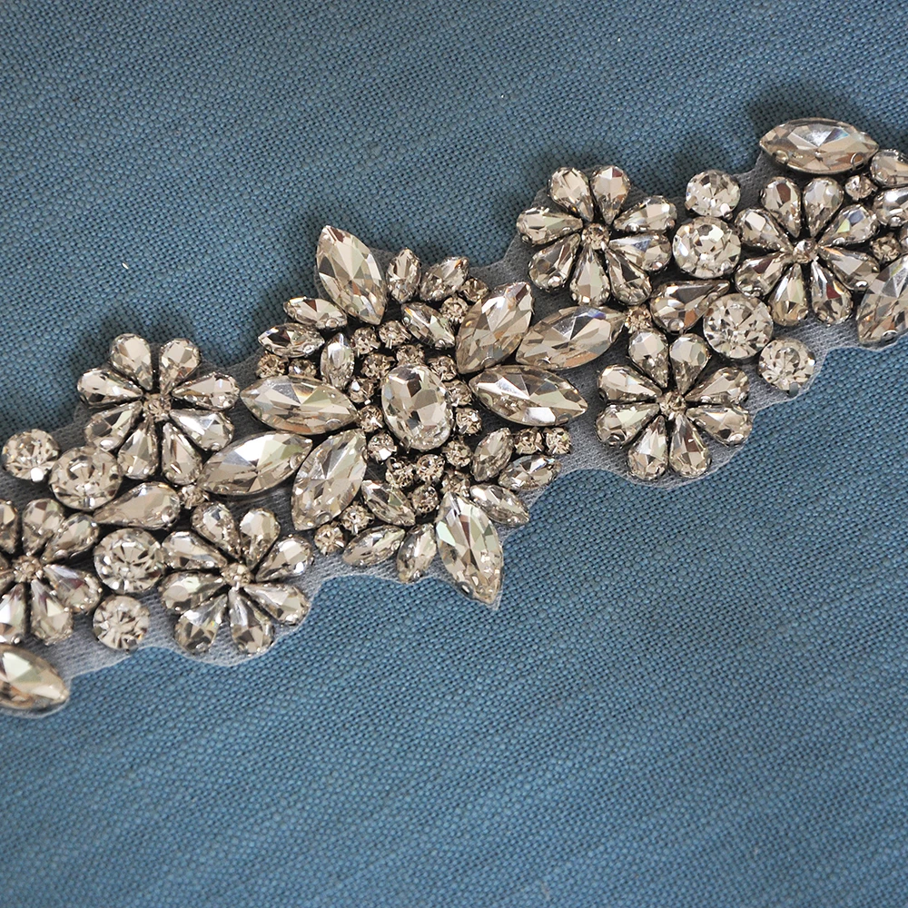 Свадебные аксессуары искусственный бриллиантовый пояс для свадебных платьев