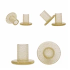 100 парлот, силиконовые протекторы на высоком каблуке, 3 цвета, ПВХ протекторы обувной пятки для травы, 3 размера, чехлы на каблуке для свадебной вечеринки